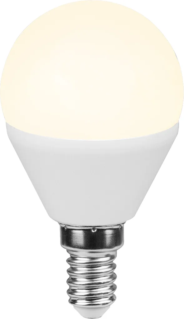 LED LEUCHTMITTEL KUNSTSTOFF OPAL, 1XE14 ILLU