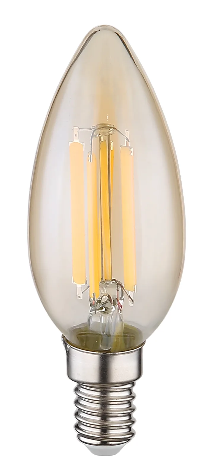 LED LEUCHTMITTEL GLAS AMBER, 1XE14 LED 2