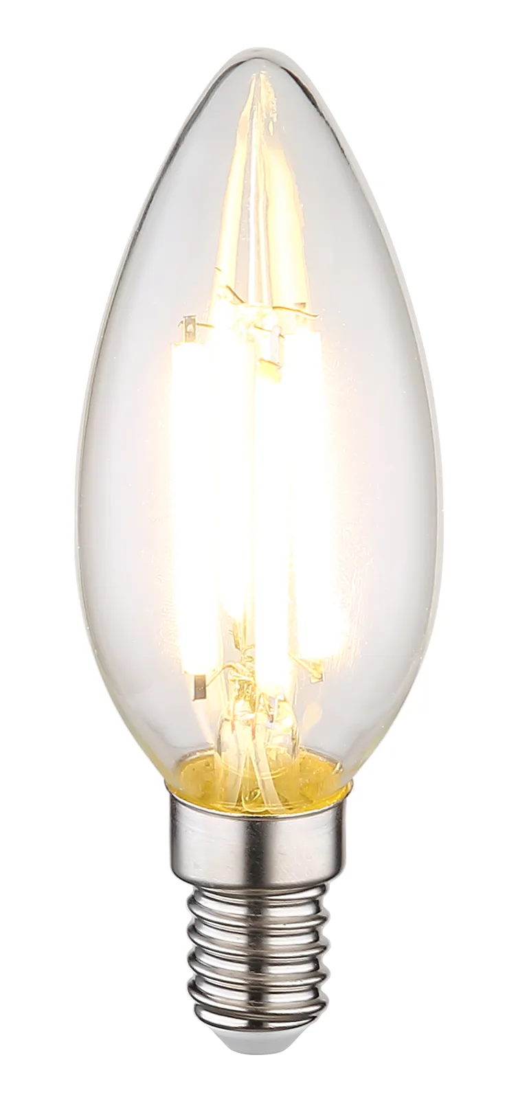 LED LEUCHTMITTEL GLAS KLAR, 1XE14 LED