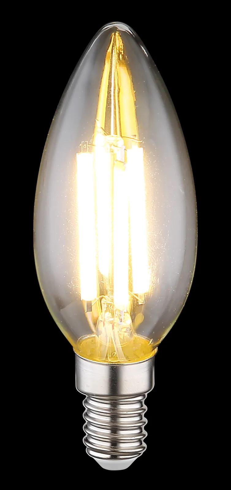 LED LEUCHTMITTEL GLAS KLAR, 1XE14 LED 2