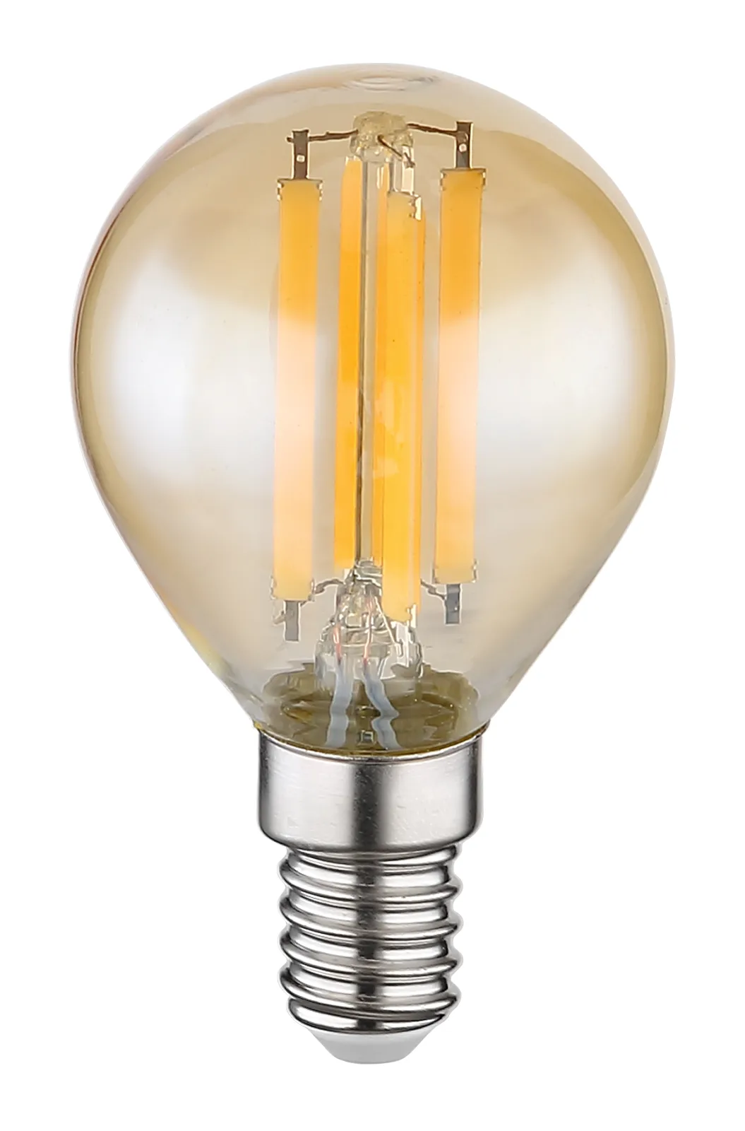 LED LEUCHTMITTEL GLAS AMBER, 1XE14 LED 2