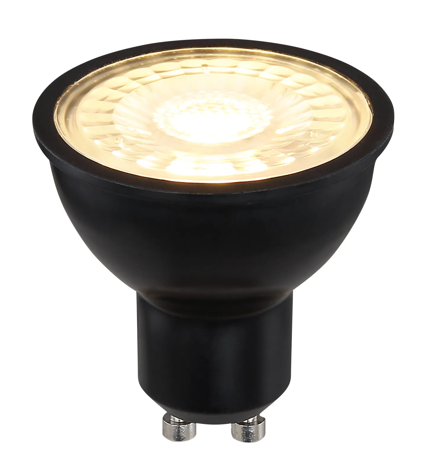LED LEUCHTMITTEL KUNSTSTOFF SCHWARZ, 1XGU10 LED