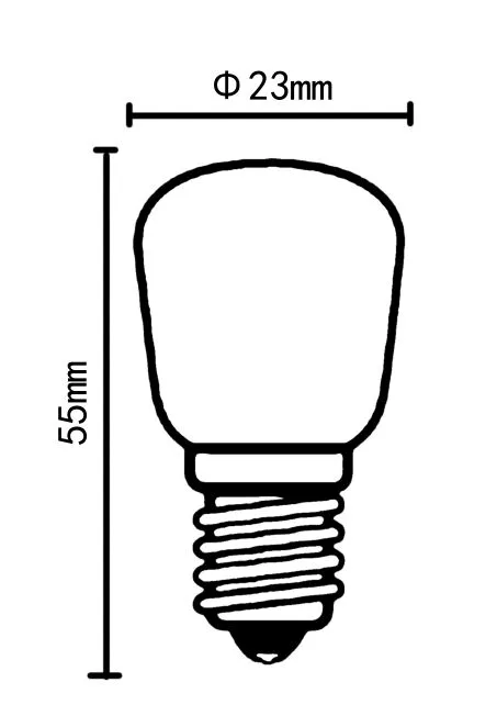 LEUCHTMITTEL GLAS KLAR, 1XE14 2