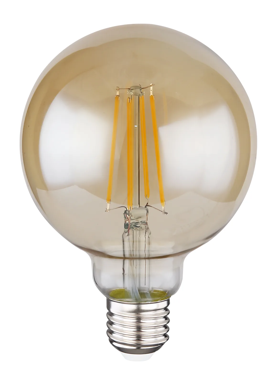 LED LEUCHTMITTEL GLAS AMBER, 1XE27 LED 3