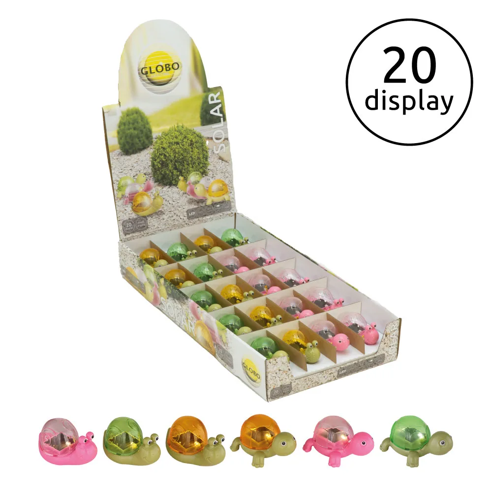 SOLARLEUCHTE KUNSTSTOFF BUNT, 1XLED 3
